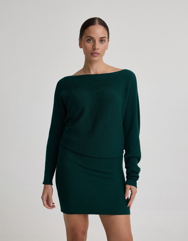 Oxford - Juliette Knitted Rib Dress