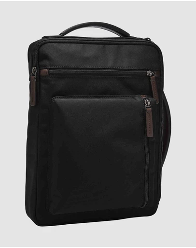 Fossil - Buckner Black Messenger Bag