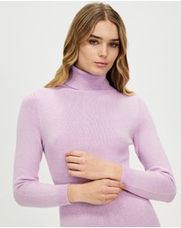 Honey and Beau - Raise Up Turtle Neck Dress