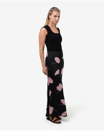 Forcast - Felicia Floral Satin Skirt