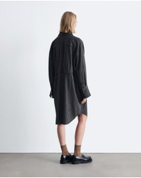 & Other Stories - Oversized Mini Shirt Dress