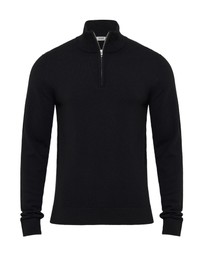 Oxford - Merino Zip-Neck Wool Pullover