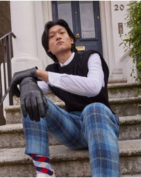 DENTS - Bath Three-Point Cashmere-Lined Leather Gloves