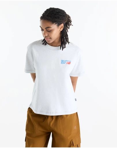 New Balance - Athletics Premium Logo Hip Length Relaxed T-Shirt