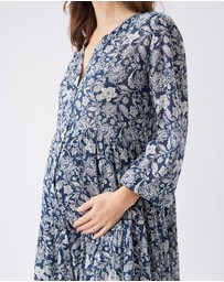Ripe Maternity - Ezra Tiered Dress