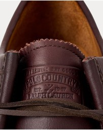 Polo Ralph Lauren - Jett Lug-Sole Leather Moc-Toe Shoes - Men's