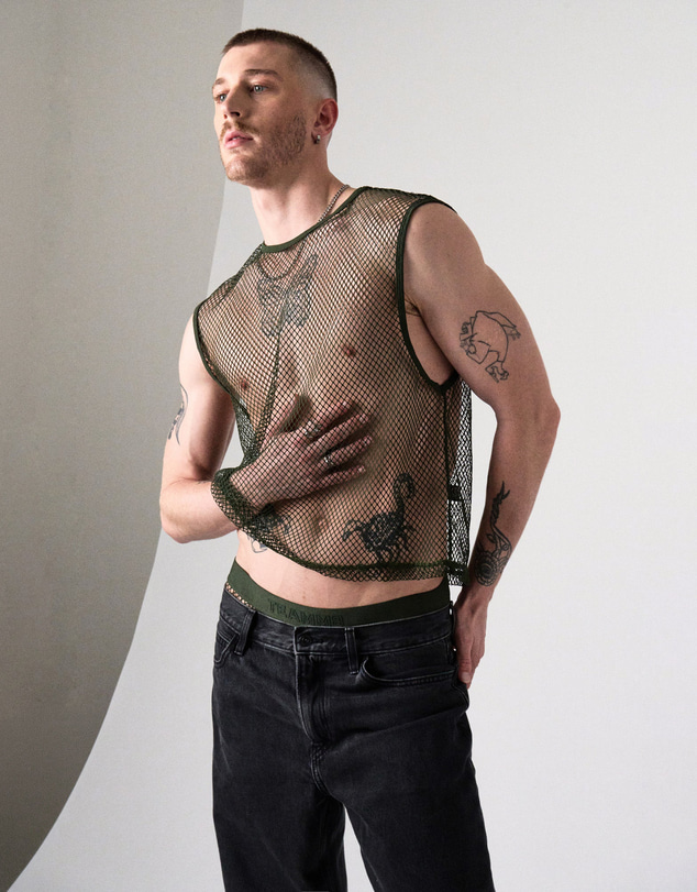 TEAMM8 - Edge Net Muscle Tank