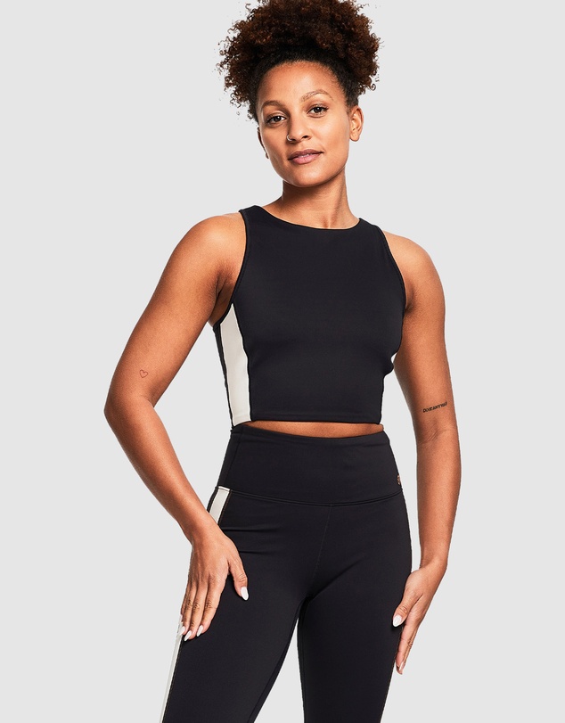 BAHE - Reforma High Neck Longline Crop