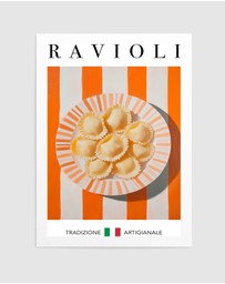 Olive et Oriel - Ravioli by Andreas Magnusson Art Print