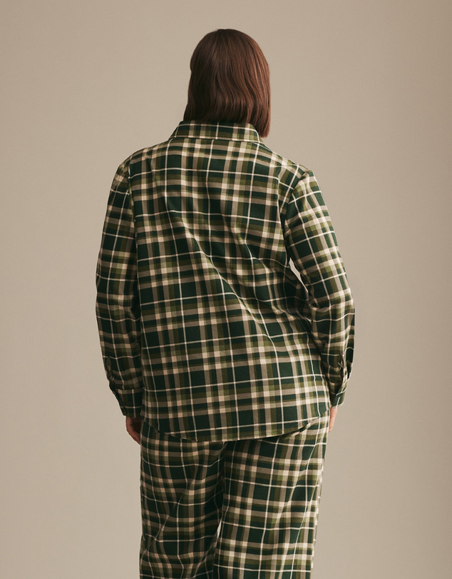 Resting - Double Brushed Flannelette Nicko Long Sleeve Shirt