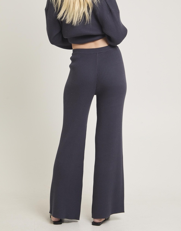 Subtitled - Stella Ribbed Knit Pants