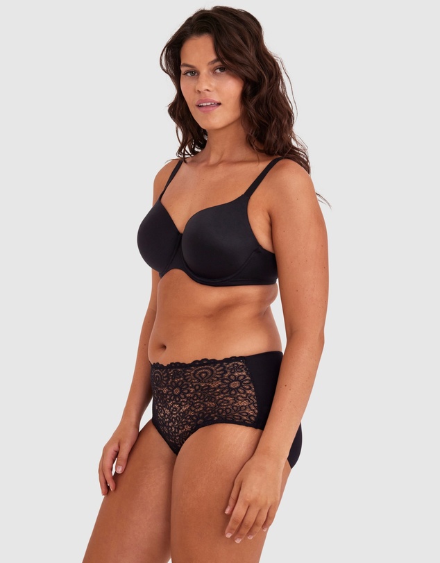 Bras N Things - Audrey Full Brief - Black