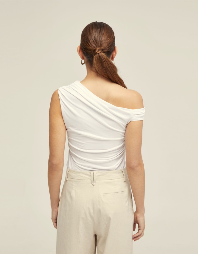 Oxford - Becca Half Lined Jersey Top