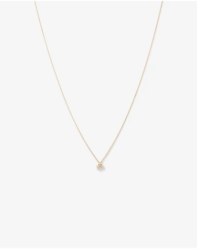 Michael Hill - Australian Opal & Diamond Accent Necklace in 10kt Yellow Gold