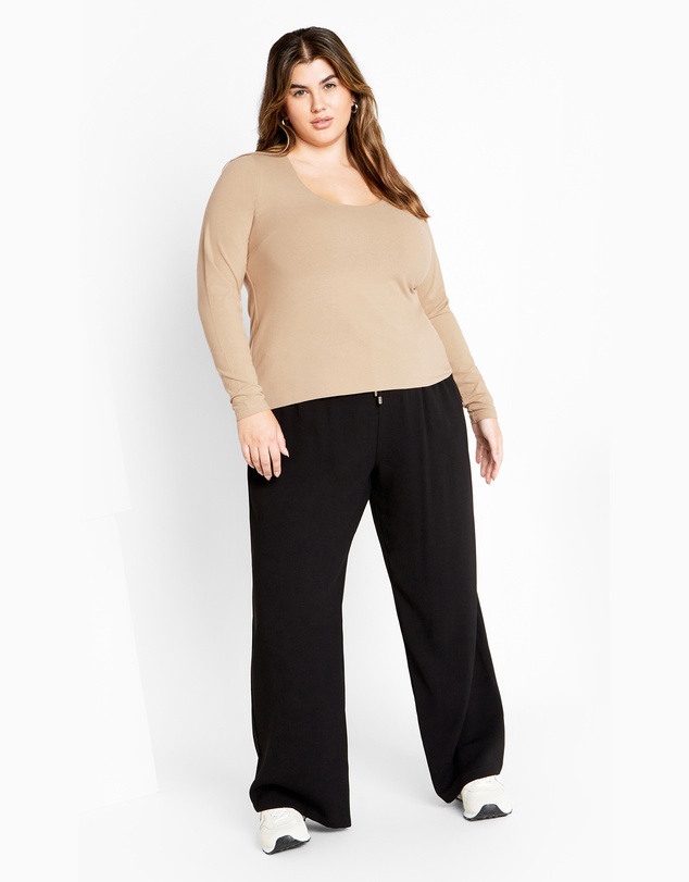 City Chic - Liz Scoop Top