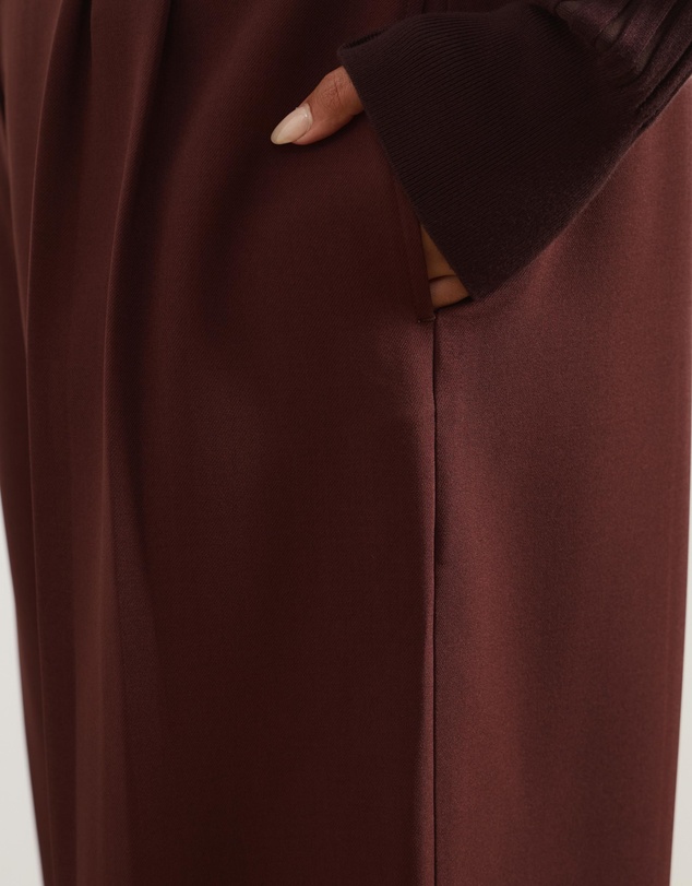 Atmos&Here Curvy - Jade High Rise Tailored Pants With Pleats
