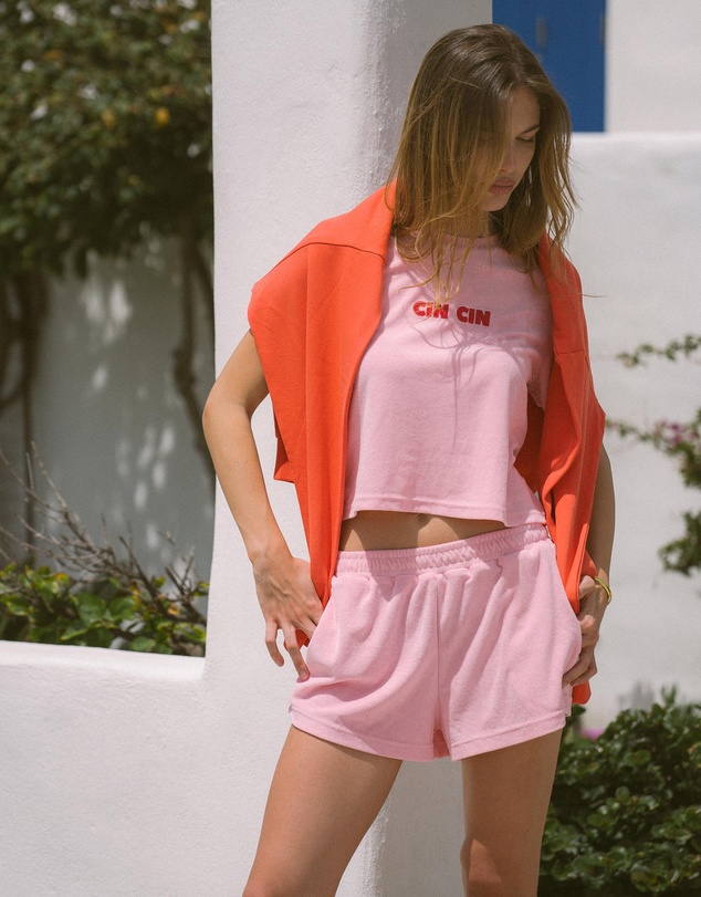 Araminta James - Signature Terry Shorts