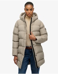 Superdry - Hooded Sports Puffer Mid Jacket