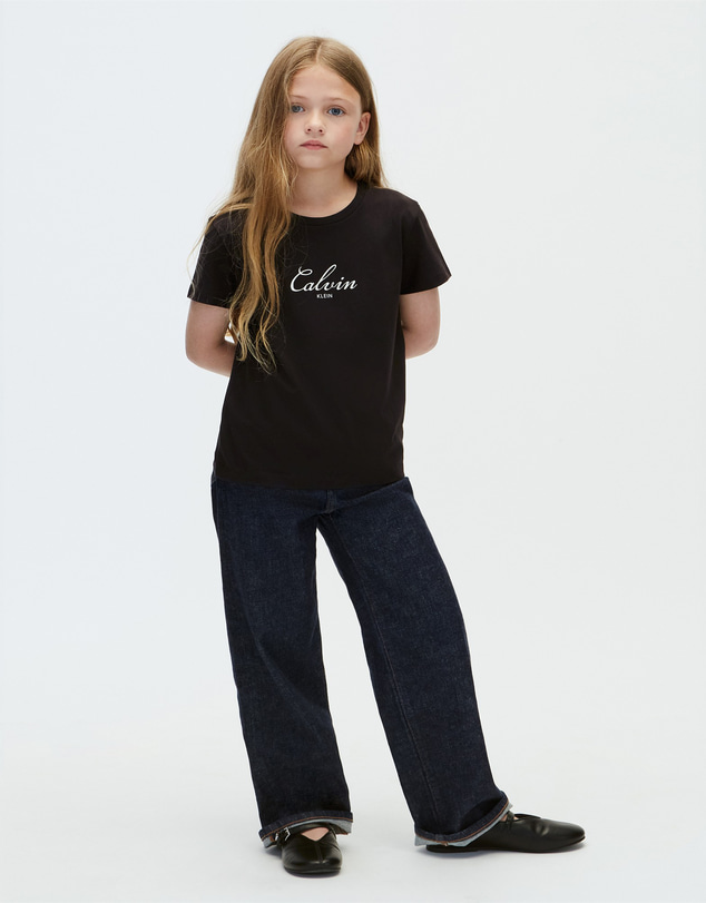 Calvin Klein Jeans - Girls Script Logo T-Shirt