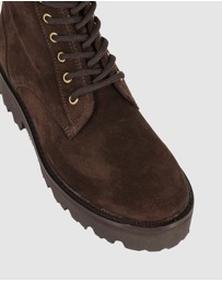 S by Sempre Di - Jayan Lace-up Boots