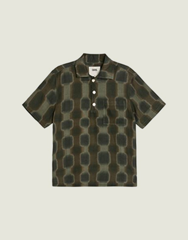 OAS Company - Taupe Totemic Girona Linen Shirt