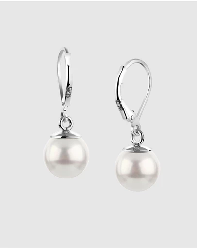 Elli Jewelry - Earrings Hanger Pearl 925 Sterling Silver