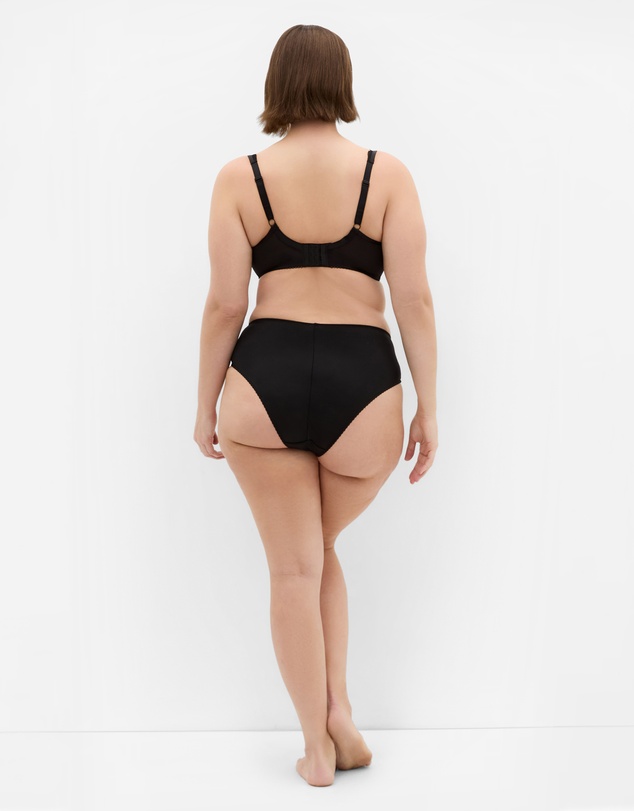 City Chic - Amelie Demi Underwire Bra - Black