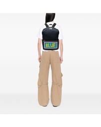 Pre-Loved by Azura Reborn - Pre-Loved Nylon Vocabulary Blue Backpack