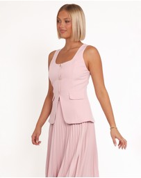 Petal & Pup - Alyssa Vest - Pink