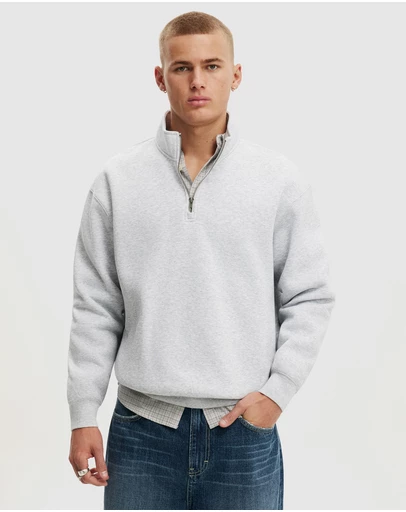 Cotton On - 1/4 Zip Fleece