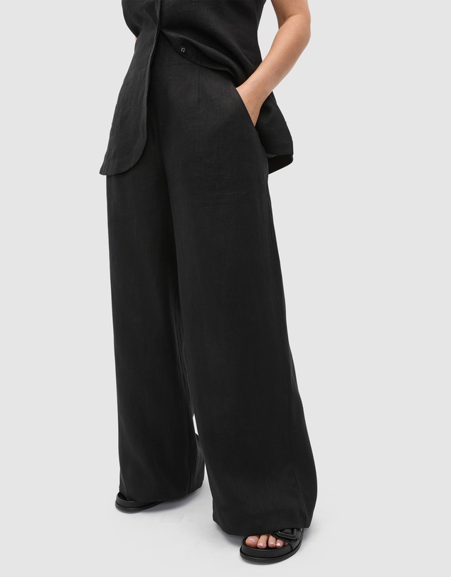 Seed Heritage - Core Linen Waisted Pant