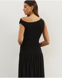 Atmos&Here - Helena Mesh Maxi Dress