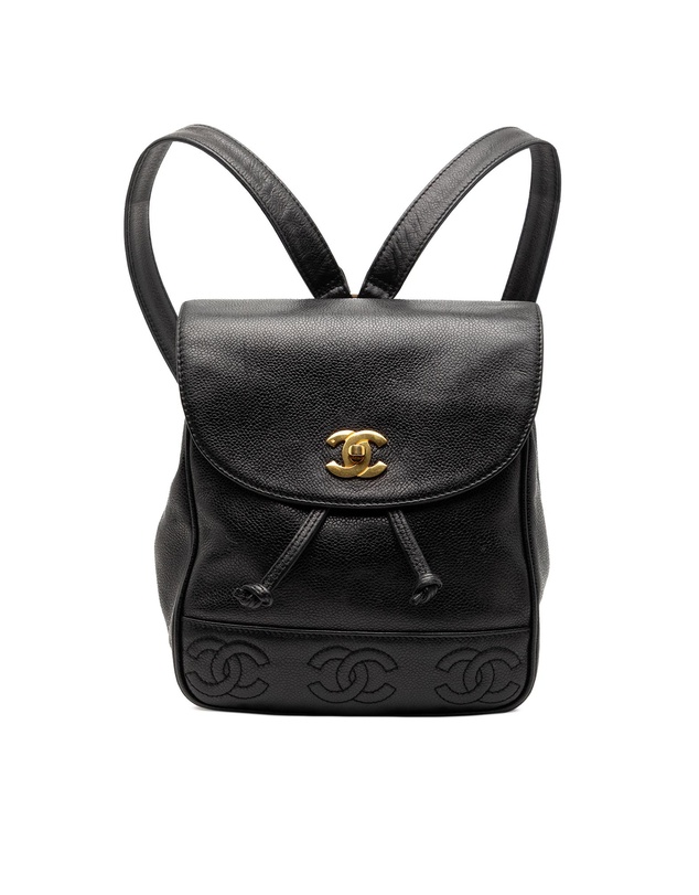 Pre-Loved by Azura Reborn - Pre-Loved Caviar Triple CC Backpack