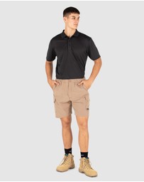 UNIT Workwear - UNIT Flexlite Mens Lightweight Cargo Shorts