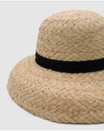Morgan & Taylor - Amelia Bucket Hat in Natural