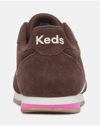 Keds - Revival Suede Chocolate/Neon