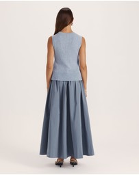 SABA - Franka Merino Wool Ribbed Tank
