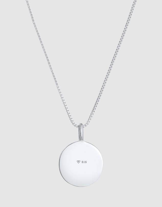 Kuzzoi - ICONIC EXCLUSIVE - Coin Pendant Necklace in 925 Sterling Silver