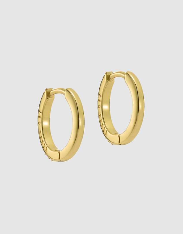 Ted Baker - Heplie Crystal Hoop Earrings (14mm)