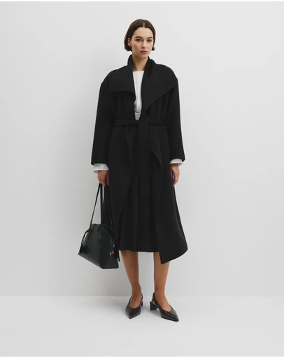 Country Road - Oversized Wrap Coat