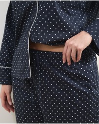 Atmos&Here Curvy - Riley Polka Dot Cotton PJ Set