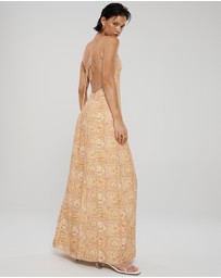 Winona - Morska Panel Midi Dress