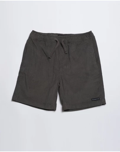 Vacancy Co - Cord Elastic Waist Stretch Short - Youth