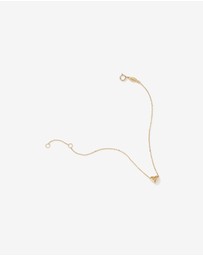 Michael Hill - 19cm Heart Slider Bracelet in 10kt Yellow Gold