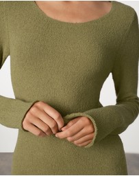 Zulu & Zephyr - Textured Knit Dress