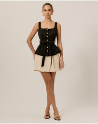 Tussah - Alexandra Tailored Scoop Neck Top
