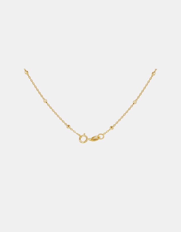 Zoe Olivia - 9K Gold Rainbow Petal Necklace