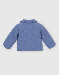 Goldie + Ace - Wild Strawberry Gingham Padded Jacket - Babies-Kids