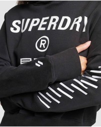 Superdry - Code Core Sport Crop Box Hoodie
