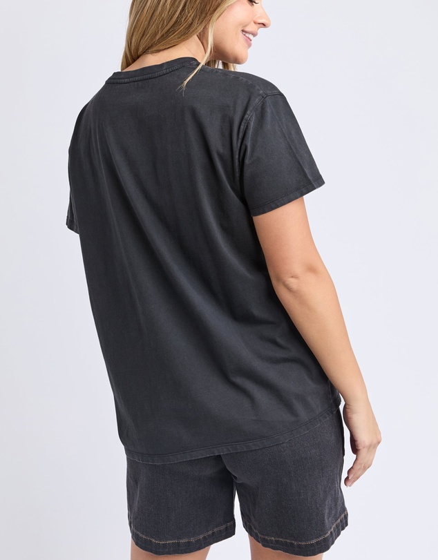 Foxwood - Rodeo Tee Washed Black